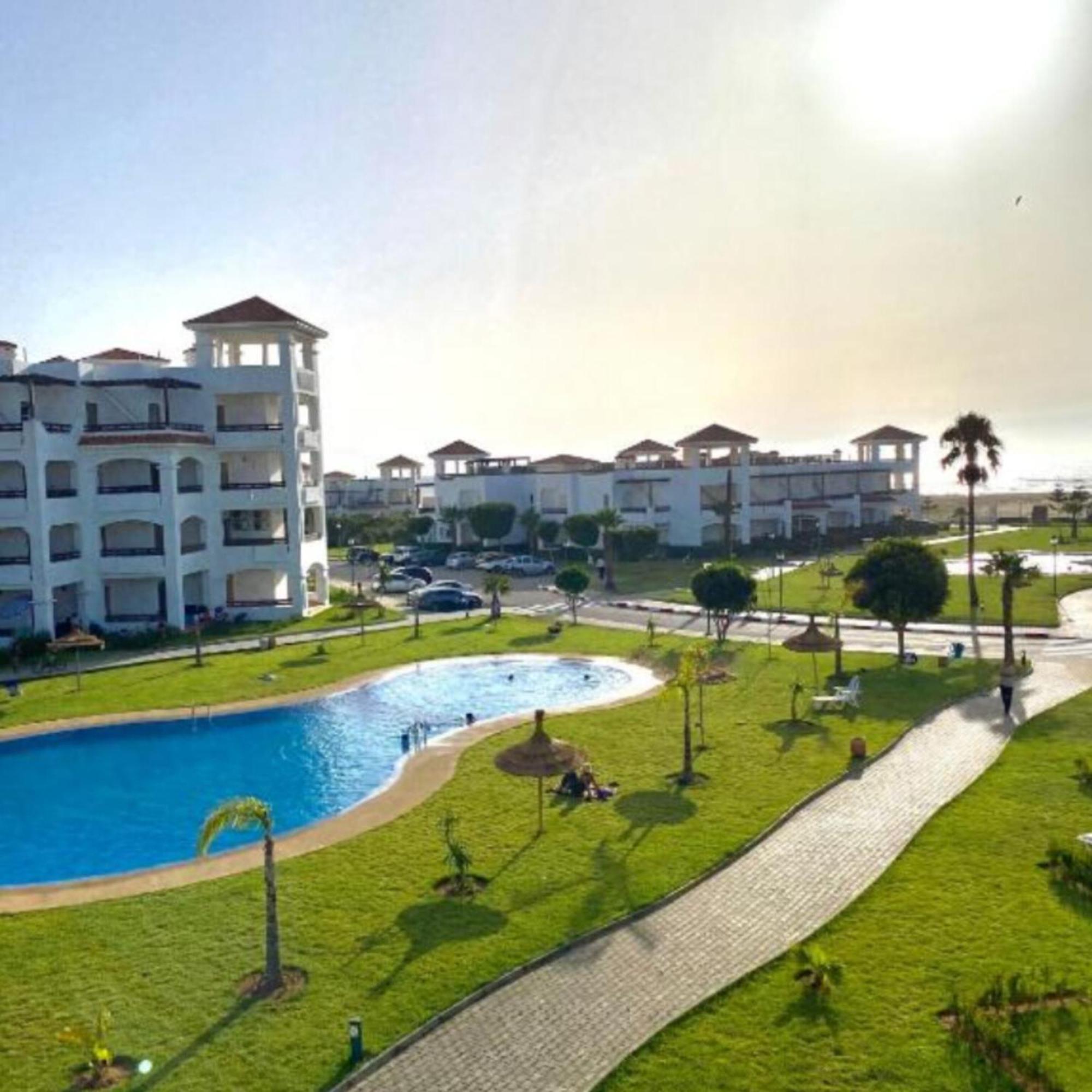Seaside Poolside Apartment Asilah Exterior photo